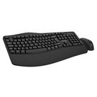 Everest KM-35 Comfy Siyah Kablosuz Ergonomik Q Multimedia Klavye + Mouse Set_1