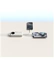 S-link IP-G220 20000mAh PD20W+QC3.0 Dahili Kablolu Beyaz LCD Taşınabilir Pil Şarj Cihazı Powerbank Taşınabilir Şarj Cihazları