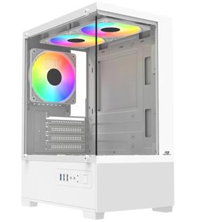Power Boost PowerBoost PB-M5001W 500w 3-12cm Rainbow Fanlı USB 3.0 Seaview M-ATX Gaming Beyaz Kasa Bilgisayar