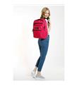 Kaukko Sırt Çantası Full Pocket Fuşya K1434 Okul Çantaları
