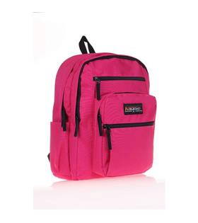 Kaukko Sırt Çantası Full Pocket Fuşya K1434 Ofis Ve Kırtasiye