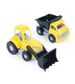 Dolu Jumbo İkili Kamyon-dozer Set Dolu-6144 Yapı Oyuncakları