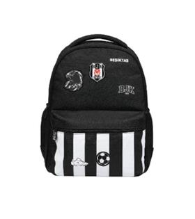 Me Team Beşiktaş Okul Çantası Dokuma Etiket Ve Baskı Detaylı 26375 Okul Çantaları