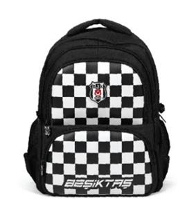 Me Team Me Okul Çantası Beşiktaş Damalı 26349 Okul Çantaları
