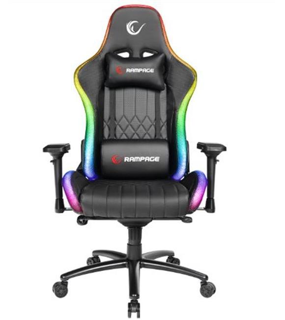 Rampage KL-R13 Void RGB Aydınlatmalı Siyah Oyuncu Koltuğu Oyuncu Koltukları