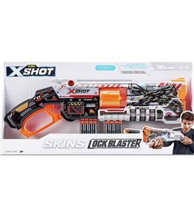 Sunman Oyuncak X-Shot Skins Lock Blaster 16 Mermili Sünger Dart Atan Silah 56 Cm Hobi Ve Oyuncak