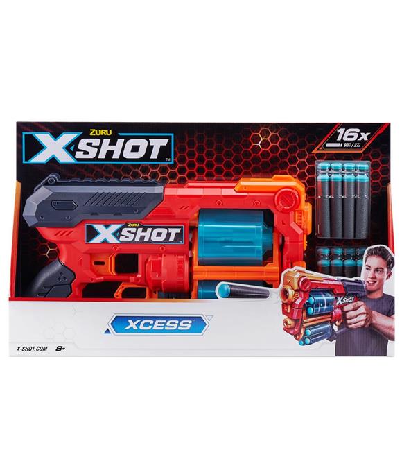 Sunman Oyuncak Sünger Atan Silah Zur-X-Shot Excel-Vıgılante 24 Mermili Erkek Oyuncak