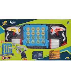 Sunman Oyuncak Zapp Toys Hedef Tahtalı Sünger Dart Atan Silah Seti Erkek Oyuncak