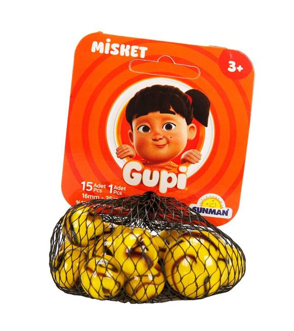 Sunman Misket Gupi 15+1 File (Gup) Krtl.25d. Erkek Oyuncak