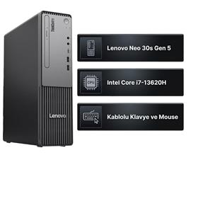 Lenovo ThinkCentre Neo 30s Gen 5 13DJS00L00 Intel Core i7-13620H 16GB 512GB SSD FreeDOS Mini Pc Bilgisayar