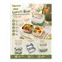 Vagonlife VGN6750 540ml 2 Katlı Yeşil Çelik Beslenme Kutusu