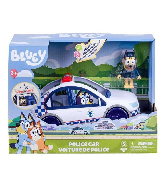 Neco Bluey Polis Arabası Sesli Ve Işıklı 1 Figür 19202 Erkek Oyuncak