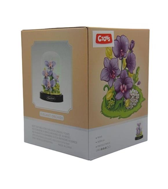 Ctoy Fanuslu Çiçek Bloklar 374 Parça Ctoy-16345 LEGO