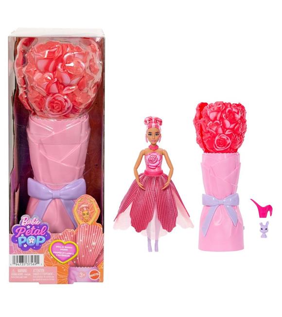 Barbie Petal Pop Kırmızı Gül Mtl-jmf59 Kız Oyuncak