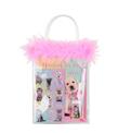 Dolphin Studio Pets Kırtasiye Seti-Tüylü Pvc Çanta PT-7746 Kız Oyuncak