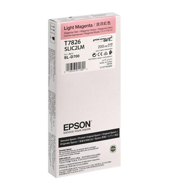 EPSON SURELAB SL-D700 LIGHT MAGENTA MÜREKKEP C13T78260N Mürekkepler