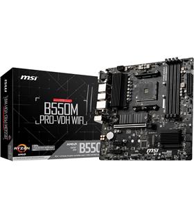 Msi B550M PRO-VDH WiFi 4400mhz(OC) M.2 AM4 mATX Anakart Bilgisayar