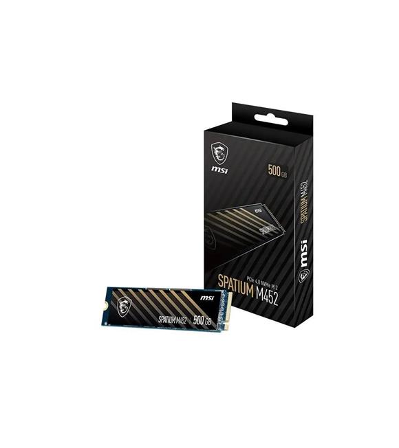 Msi 500GB Spatium M452 PCIe 4.0 NVMe M.2 (3600MB Okuma - 3100MB Yazma) Ssd Disk