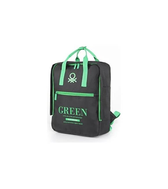 Benetton Sırt Çantası Çift Bölme 3806 Okul Çantaları
