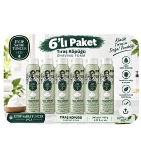 Eyüp Sabri Tuncer Tıraş Köpüğü No:3 - 200 ml 6lı Paket Şampuanlar