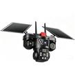 Joysee SW4 12Mp AOR 2x3.6mm 2x2.8mm 2 Solar+Wifi Dört Kamera 22IR+12Led PTZ Güvenlik Kameraları