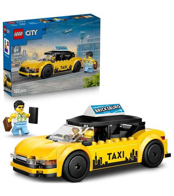 Lego City Sarı Taksi Adr-lsc60487
