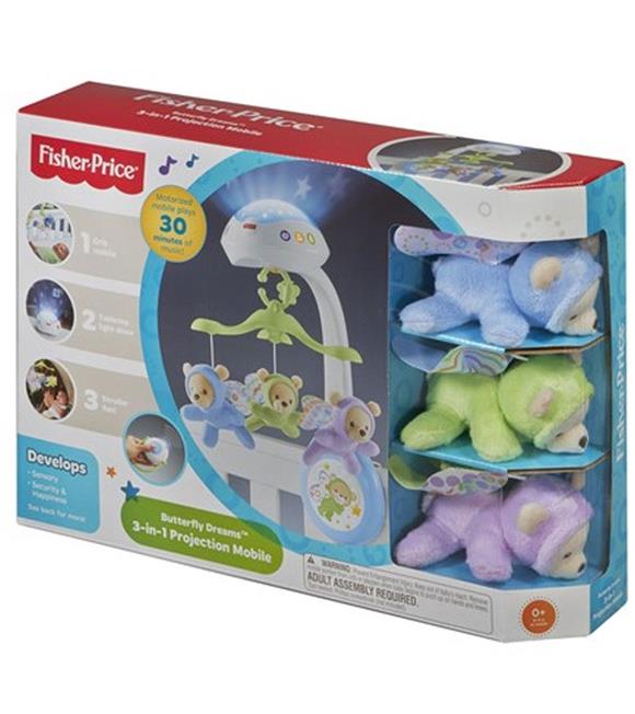 Fisher Price Kelebekli Rüyalar Dönence Mtl-cdn41 Kız Oyuncak