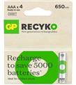 GP AA 1300 mAh Şarjlı Recharge Kalem Pil 4'lü Paket GP1300AAHVC-2TLB4 Piller