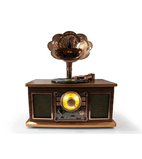 EVERTON RT-623 Nostalji Radyo Fm-Usb-Tf-Aux 1800Mah Retro Vibes Hoparlör