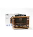 Everton Rt-628 Retro Vibes Bluetooth Fm-Usb-Tf-Aux Şarjlı Nostaljik Radyo Led Bluetooth Hoparlör