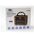 Everton Rt-628 Retro Vibes Bluetooth Fm-Usb-Tf-Aux Şarjlı Nostaljik Radyo Led Bluetooth Hoparlör