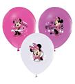 Balonevi Balon 4+1 Minnie Happy Helpers Baskılı 12" Balonlar