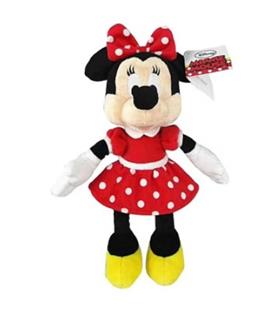 Sunman Oyuncak Minnie Kırmızı Elbiseli Peluş 25 Cm Hobi Ve Oyuncak