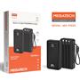 Megatech MG-PW-20 20.000 Mah Siyah Powerbank Digital Göstergeli