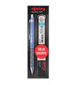 Rotring Okul Seti Tikky Rd 0.7+Min Silgi Hediyeli Menekşe Mavi Versatil Uçlu Kalemler