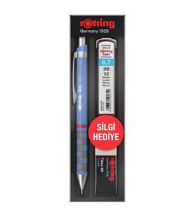 Rotring Okul Seti Tikky Rd 0.7+Min Silgi Hediyeli Menekşe Mavi Ofis Ve Kırtasiye