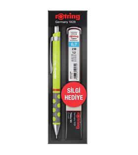 Rotring Okul Seti Tikky Rd 0.7+Min Silgi Hediyeli Limon Yeşili Ofis Ve Kırtasiye