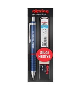 Rotring Okul Seti Tikky Retro 0.7+Min Silgi Hediyeli Mavi Ofis Ve Kırtasiye