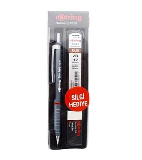 Rotring Okul Seti Tikky Retro 0.5+Min Silgi Hediyeli Gri Ofis Ve Kırtasiye