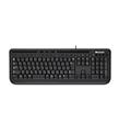 Microsoft Siyah Hebrew Layout Kablolu Klavye (ANB-00015) (İthalatcı Garantili)