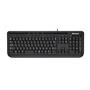 Microsoft Siyah Hebrew Layout Kablolu Klavye (ANB-00015) (İthalatcı Garantili)