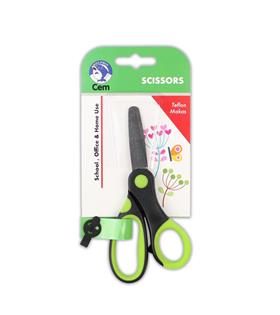 Dolphin Öğrenci Makası Teflon Blisterlı Pt-0133 Makas,Maketbıçakları