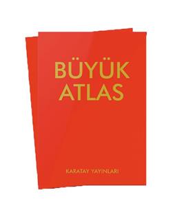 4E Atlas Büyük Ciltli Karatay Yayınevi Eğitim Gereçleri