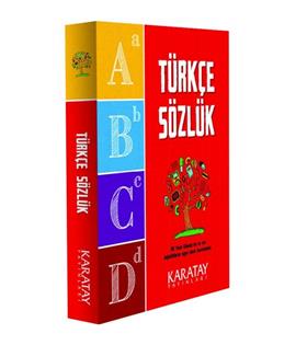 4E Sözlük Türkçe Büyük Karton Kapak Karatay Yayınevi Eğitim Gereçleri
