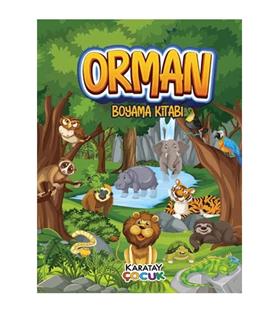 4E Orman Boyama 128 Syf Karatay Yayınları Eğitim Gereçleri