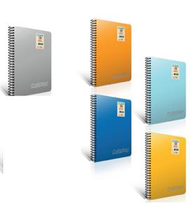 Gipta Gıpta Spiralli Defter Chromo Plastik Kapak Kareli 40 YP A4 1977 Okul Defterleri