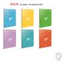 Gıpta Back Tel Dikiş Plastik Kapak Defter A5 80 YP Kareli 4995