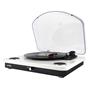 UMİE Bemol Beyaz Piano Kaplama 10W BT İN, BT OUT, RCA, USB Özellikli Nostaljik Pikap