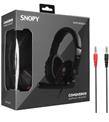 Snopy SN-338 Conqueror Siyah-kırmızı Gaming Oyuncu Mikrofonlu Kulaklık Kulaküstü Kulaklık