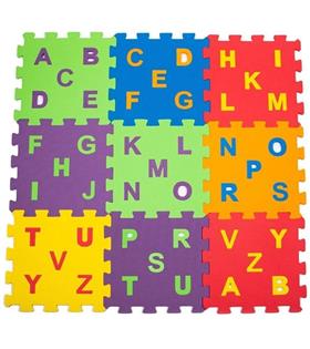 Matrax Eva Puzzle - Harf Seti 33X33X7 MM Çocuk Puzzle